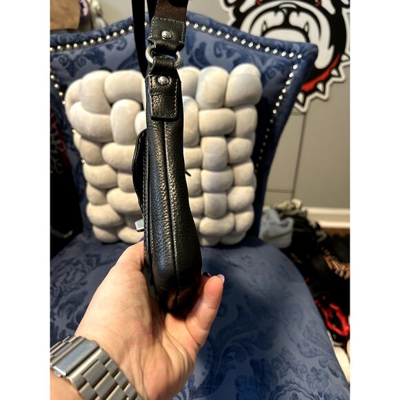 Coach Black Small Crossbody with Turnlock Front Pocket - Picture 3 of 7